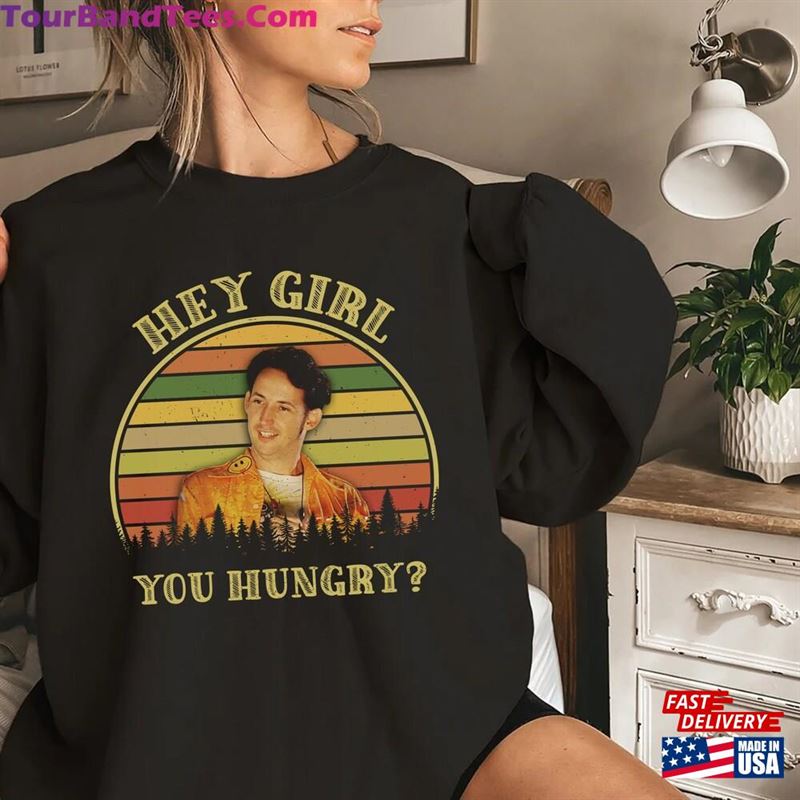 Kenny Davis Hey Girl You Hungry Vintage Sweatshirt Shirt Unisex Hoodie 29Uf163643 – Utopia Fashion