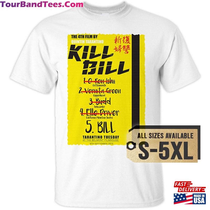 Kill Bill V15 Natural White Grey Vintage Men T-Shirt All Sizes S 5Xl Film Classic Sweatshirt 29Uf142113 – Utopia Fashion