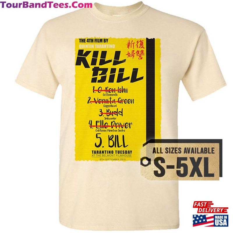 Kill Bill V15 Natural White Grey Vintage Men T-Shirt All Sizes S 5Xl Film Classic Sweatshirt 29Uf142113 – Utopia Fashion