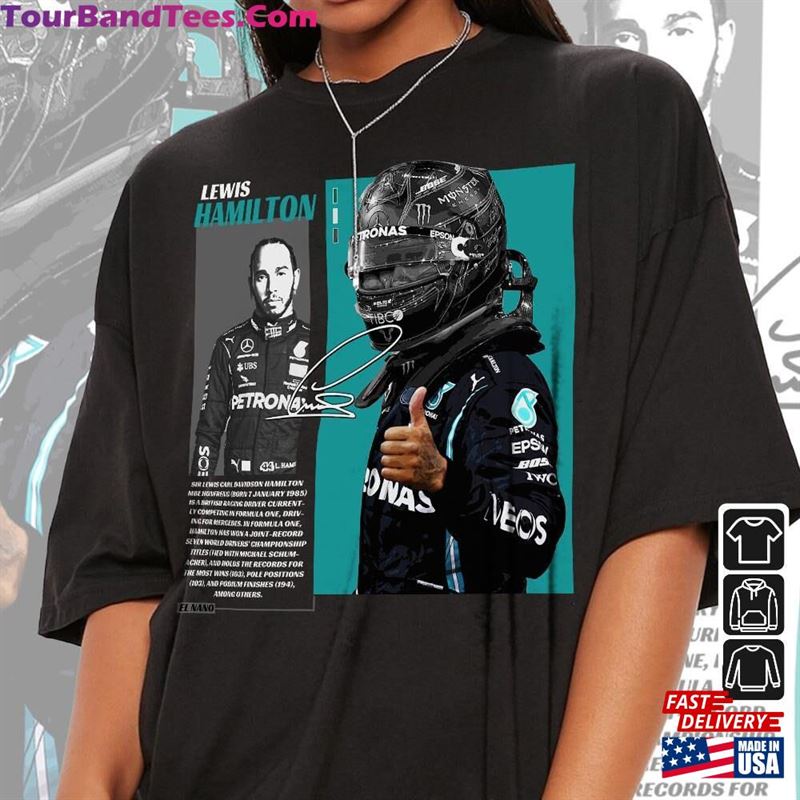 Lewis Hamilton Sport Shirt K3 Racing 90S Vintage Sweatshirt Unisex Classic 29Uf147242 – Utopia Fashion