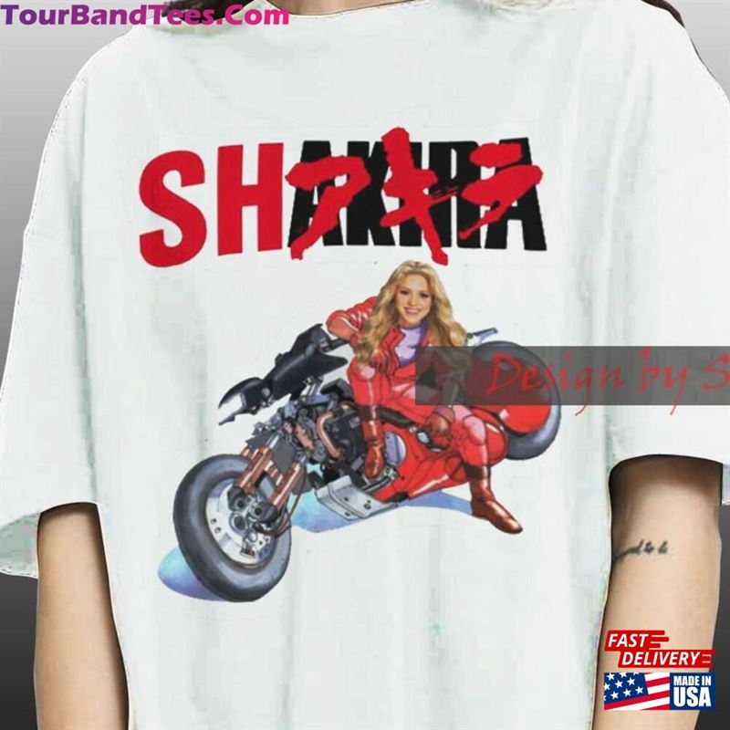 Limited Shakira Akira Shirt Anime Funny Meme T-Shirt Shotaro Kaneda Motorcycle Classic 29Uf163032 – Utopia Fashion