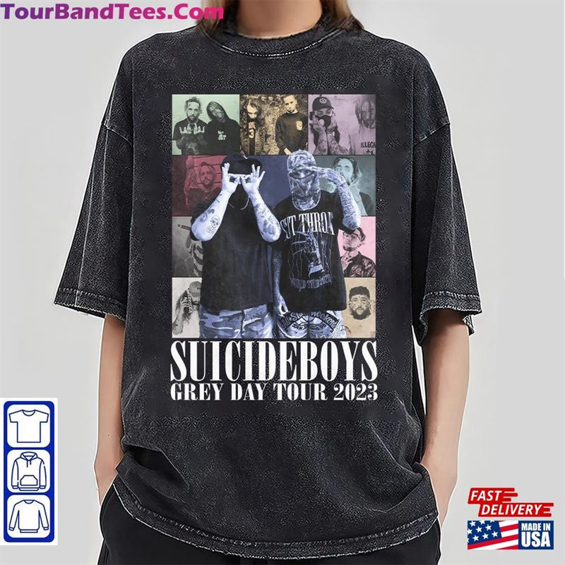 Limited Suicide Boys Tee Grey Day Tour T-Shirt Eras Style Classic 29Uf147611 – Utopia Fashion