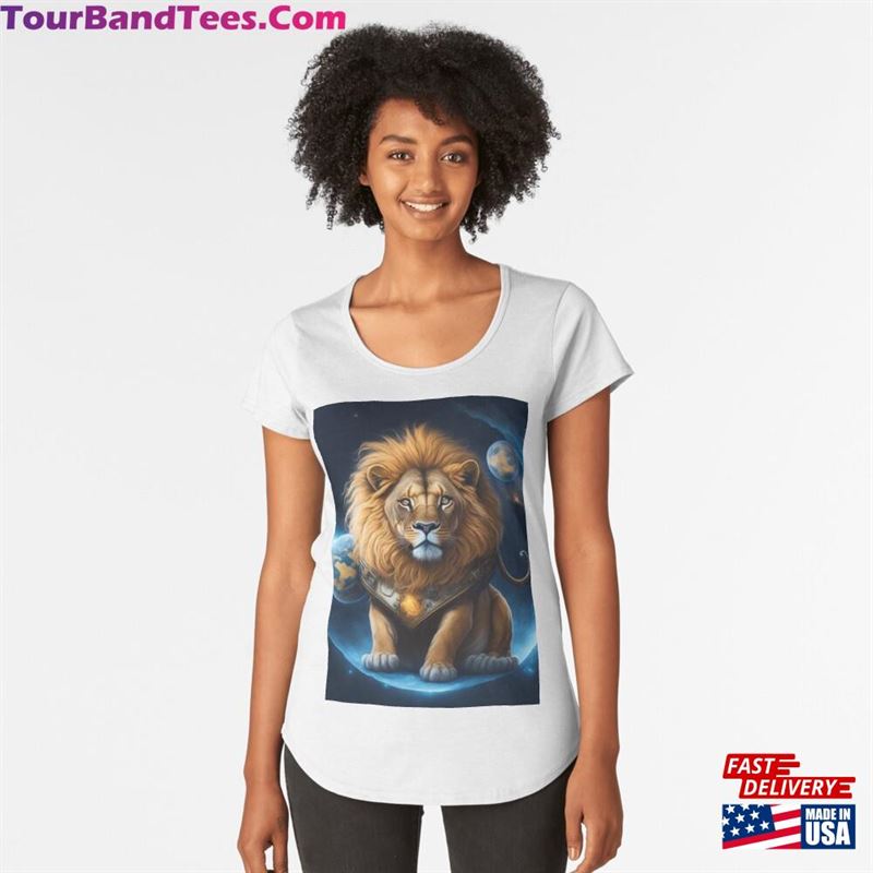 Lion In The Space T-Shirt Sweatshirt Hoodie 29Uf163686 – Utopia Fashion