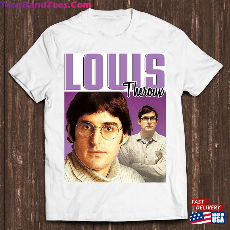 Louis Theroux Bbc 80S Tv Series Homage Parody Classic Retro Film Gamer Cult Meme Movie Music Cool Gift Tee T-Shirt Unisex 29Uf157565 – Utopia Fashion