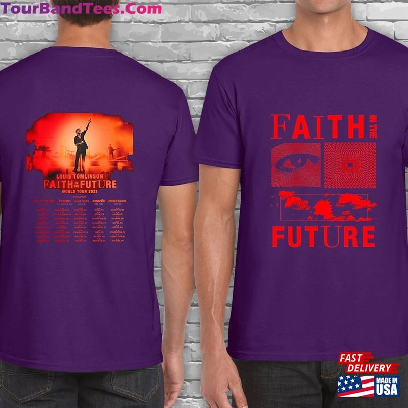 Louis Tomlinson T-Shirt Faith In The Future World Tour Shirt Unisex Sweatshirt 29Uf164408 – Utopia Fashion