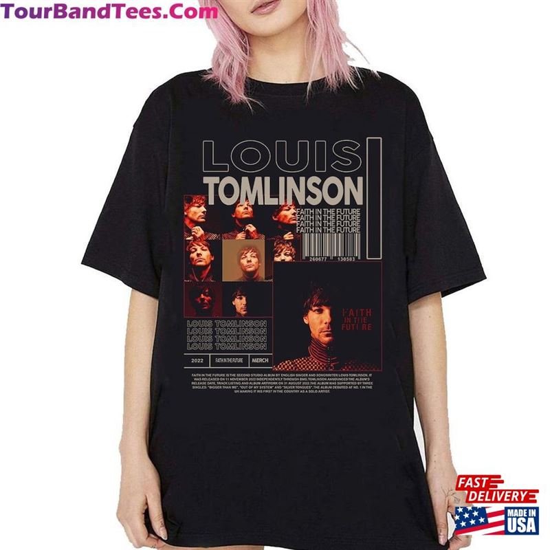 Louis Tomlinson Vintage T-Shirt Faith In The Future Merch Classic Hoodie 29Uf152274 – Utopia Fashion