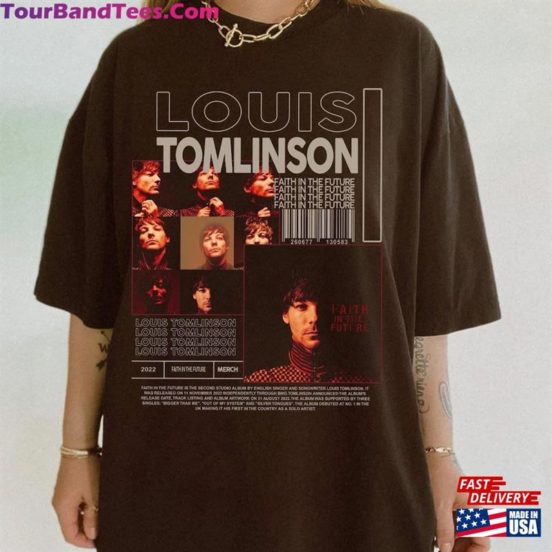 Louis Tomlinson Vintage T-Shirt Faith In The Future Merch Classic Hoodie 29Uf152274 – Utopia Fashion