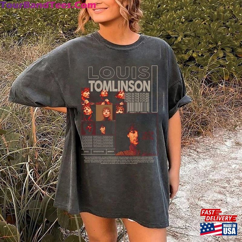 Louis Tomlinson Vintage T-Shirt Faith In The Future Merch Classic Hoodie 29Uf152274 – Utopia Fashion