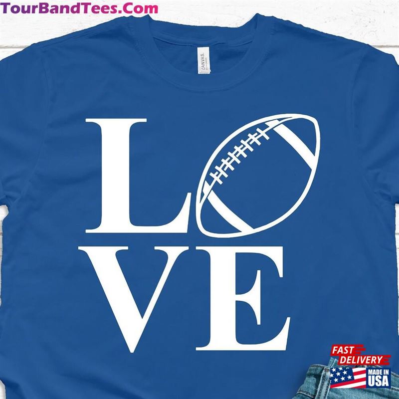 Love Football Shirt Season Tee Game Day Classic T-Shirt 29Uf142205 – Utopia Fashion