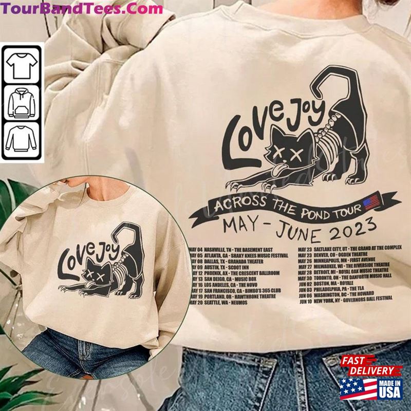 Lovejoy Tour Side Shirt Across The Pond Sweatshirt Concert T-Shirt 29Uf164196 – Utopia Fashion