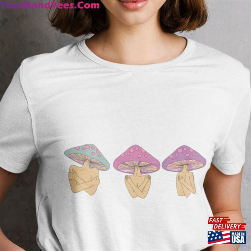 Magic Girl Mushroom T-Shirt Psychedelic Shirt Women Unisex Classic 29Uf163469 – Utopia Fashion