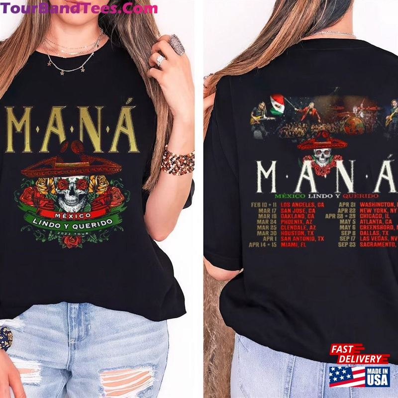 Mana Shirt Tour T-Shirt Band Sweatshirt Hoodie 29Uf163425 – Utopia Fashion