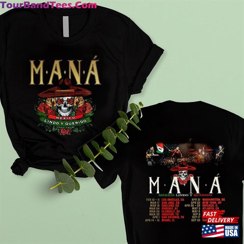 Mana Shirt Tour T-Shirt Band Sweatshirt Hoodie 29Uf163425 – Utopia Fashion