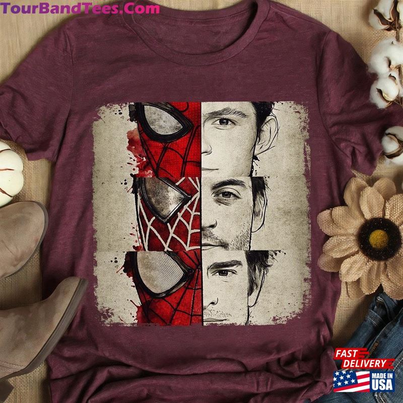 Marvel Avengers Three Peter Parker Spider Man No Way Home Shirt Mcu Fans Gift Hoodie Unisex 29Uf152569 – Utopia Fashion