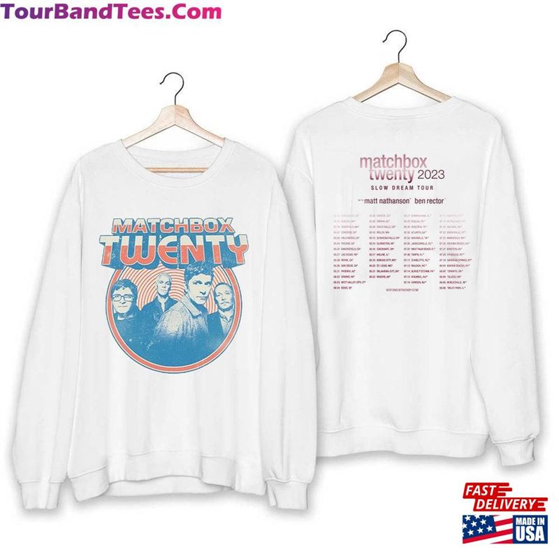 Matchbox Twenty Slow Dream Tour Shirt Band Fan Unisex Sweatshirt 29Uf164465 – Utopia Fashion