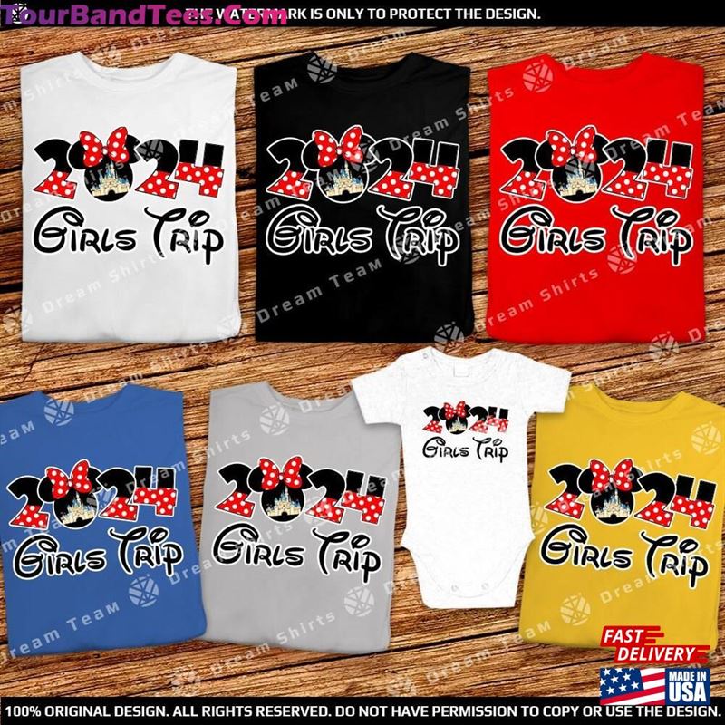 Matching Disneyworld Girls Trip Shirts Minnie Disney Best Friend Hoodie T-Shirt 29Uf147594 – Utopia Fashion