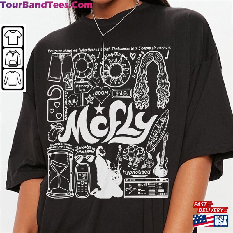 Mcfly Doodle Art Shirt Vintage Merch Tee Albums Lyrics Tattoo Sweatshirt Hoodie 29Uf163794 – Utopia Fashion