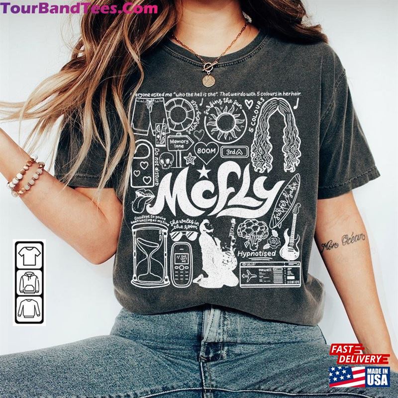 Mcfly Doodle Art Shirt Vintage Merch Tee Albums Lyrics Tattoo Sweatshirt Hoodie 29Uf163794 – Utopia Fashion