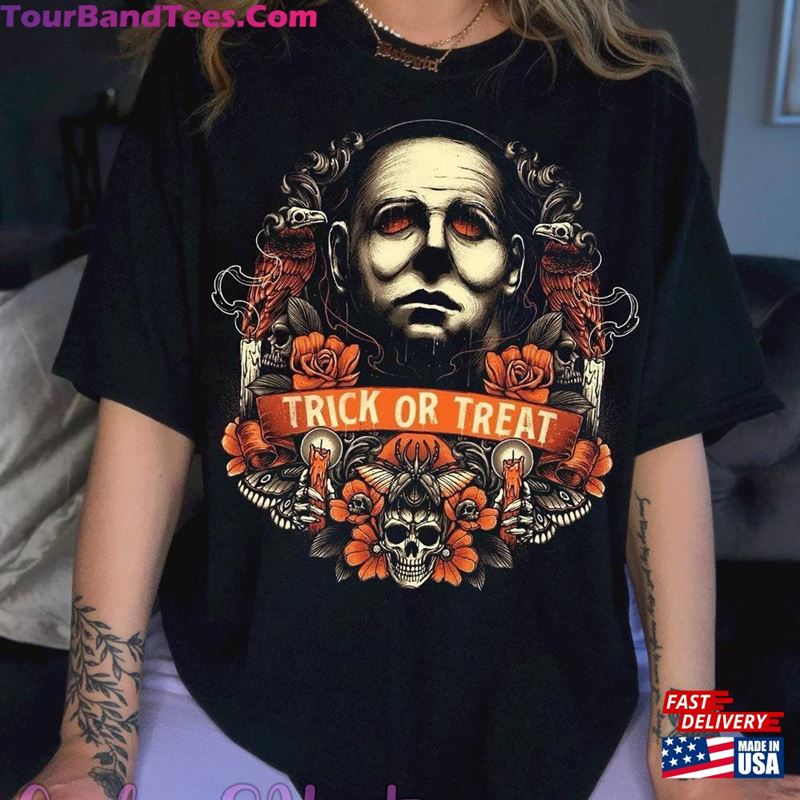 Michael Myers Comfort Colors Shirt Trick Or Treat Unisex Classic 29Uf164343 – Utopia Fashion