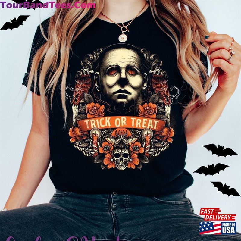 Michael Myers Comfort Colors Shirt Trick Or Treat Unisex Classic 29Uf164343 – Utopia Fashion