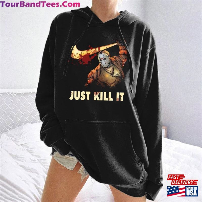 Michael Myers Just Do It Halloween T-Shirt Horror Movie Sweatshirt Shirt Classic Unisex 29Uf152607 – Utopia Fashion