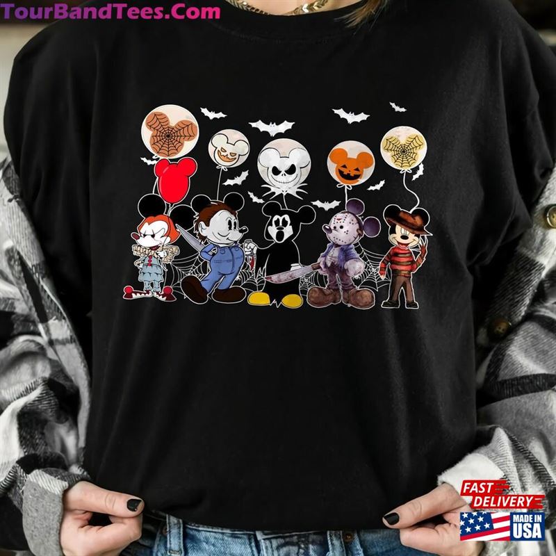 Mickey Halloween Horror Sweatshirt Disney Shirts Movie Characters Shirt Classic Unisex 29Uf164091 – Utopia Fashion