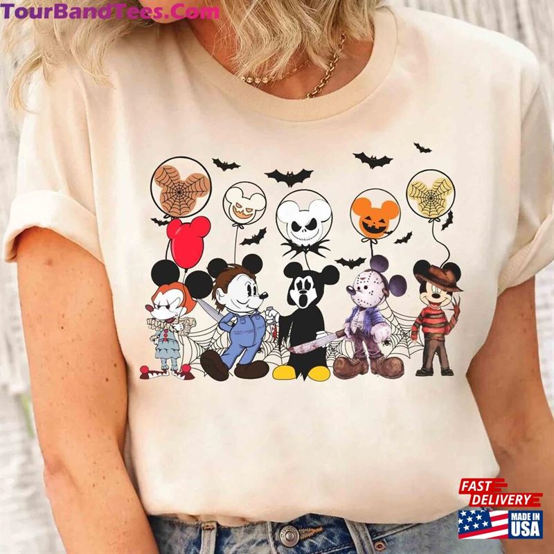 Mickey Halloween Horror Sweatshirt Disney Shirts Movie Characters Shirt Classic Unisex 29Uf164091 – Utopia Fashion