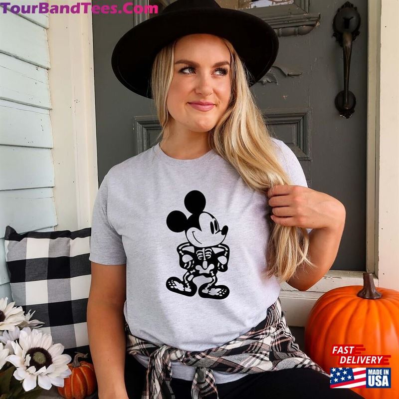 Mickey Minnie Skeleton Shirt Disney Halloween Unisex Hoodie 29Uf157090 – Utopia Fashion