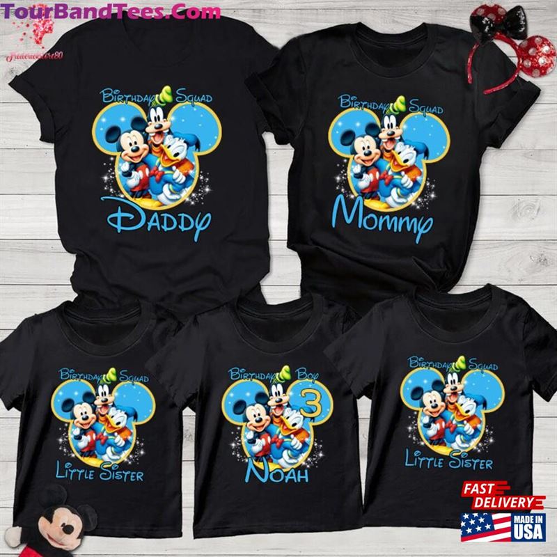 Mickey Mouse Birthday Shirt Family Shirts Disney Sweatshirt Unisex 29Uf163580 – Utopia Fashion