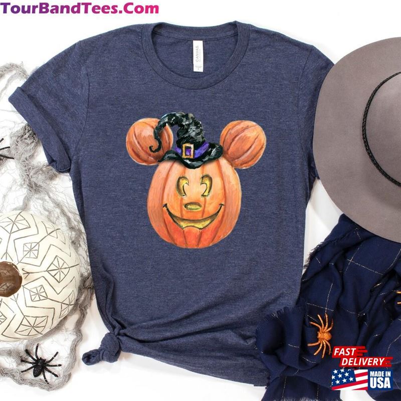 Mickey Pumpkin Disney Halloween Shirts Shirt Disneyworld Family Hoodie T-Shirt 29Uf162970 – Utopia Fashion