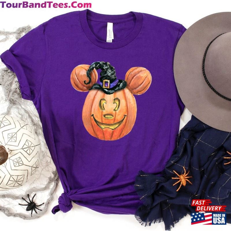 Mickey Pumpkin Disney Halloween Shirts Shirt Disneyworld Family Hoodie T-Shirt 29Uf162970 – Utopia Fashion