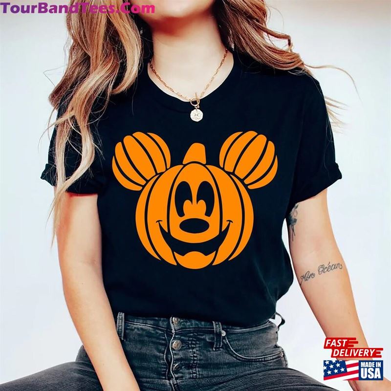 Mickey Pumpkin Halloween Shirt Disney Spooky Season Trip Sweatshirt T-Shirt 29Uf163257 – Utopia Fashion