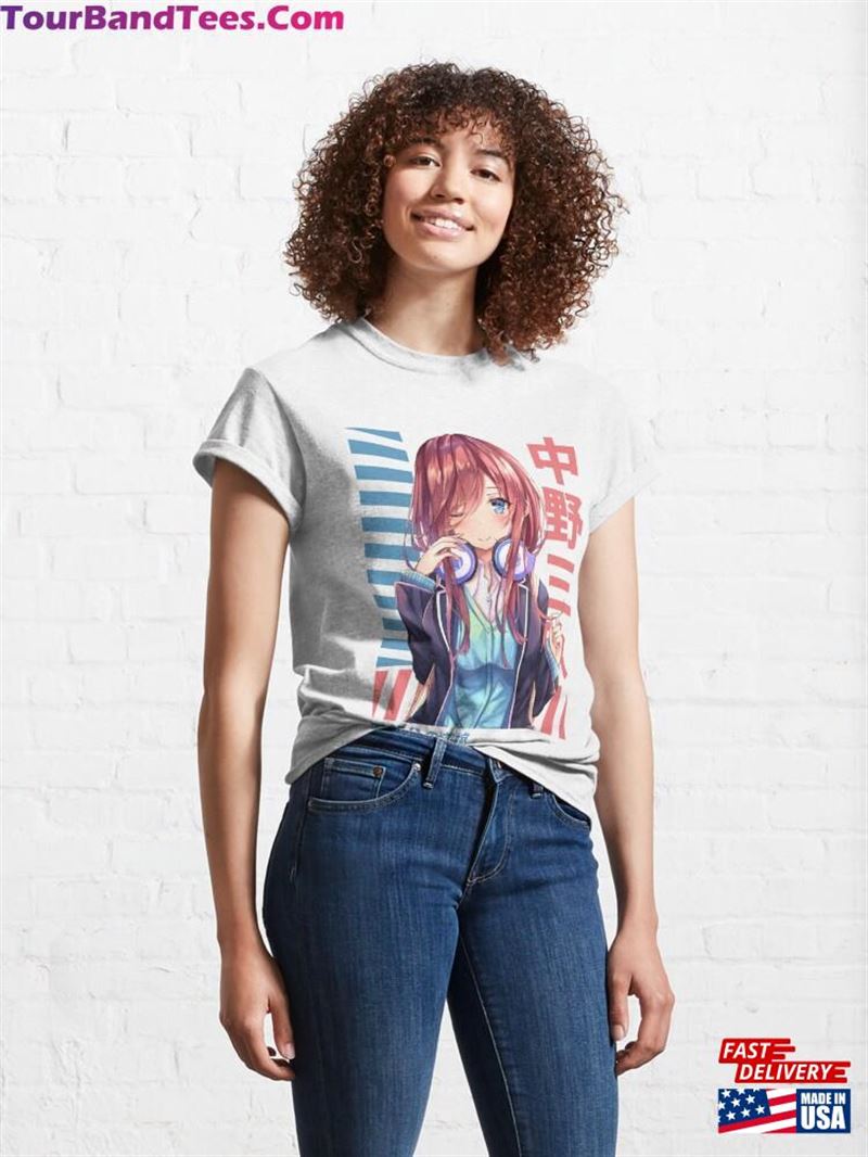 Miku Nakano Classic T-Shirt Unisex 29Uf163502 – Utopia Fashion