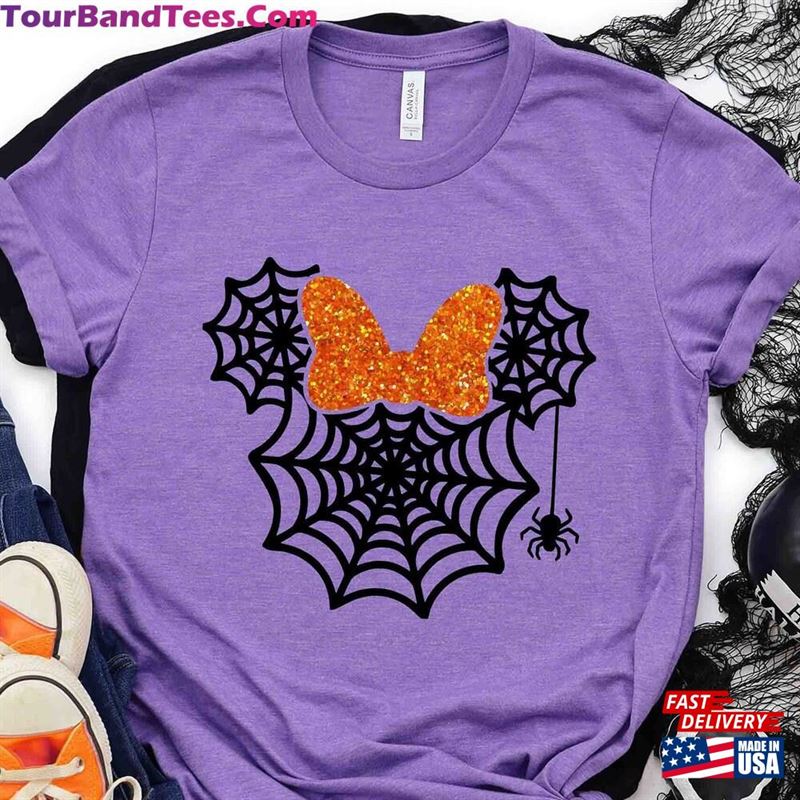 Minnie Mouse Spider Web Halloween Shirt Disney Hoodie Unisex 29Uf142431 – Utopia Fashion