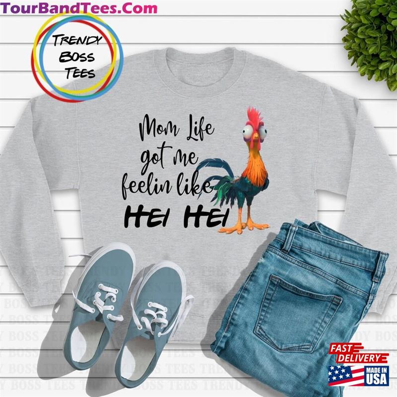 Mom Life Got Me Feeling Like Hei Unisex Sweatshirt Disney Moana Adventure T-Shirt Hoodie 29Uf152154 – Utopia Fashion