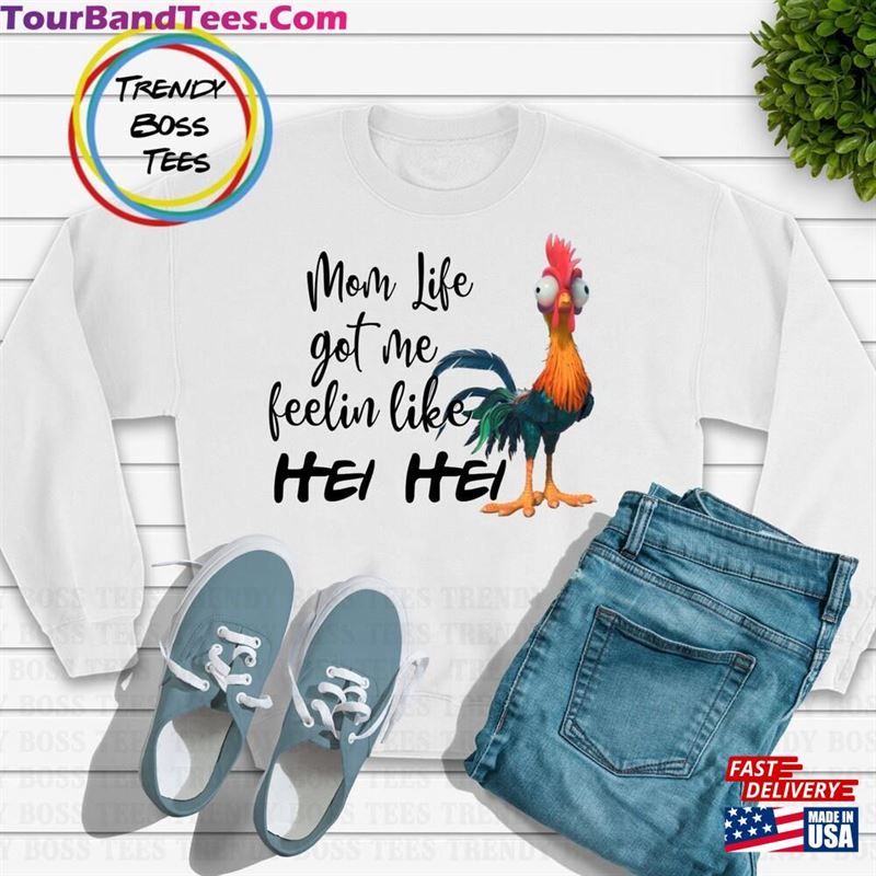 Mom Life Got Me Feeling Like Hei Unisex Sweatshirt Disney Moana Adventure T-Shirt Hoodie 29Uf152154 – Utopia Fashion