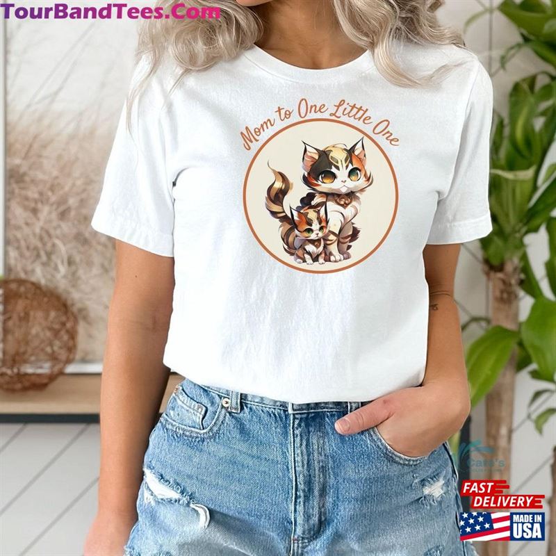 Mom Shirt With Anime Style Cat And Her Cute Kitten Funny T Mother’S Day Gift Gifts For Sweatshirt T-Shirt 29Uf163720 – Utopia Fashion