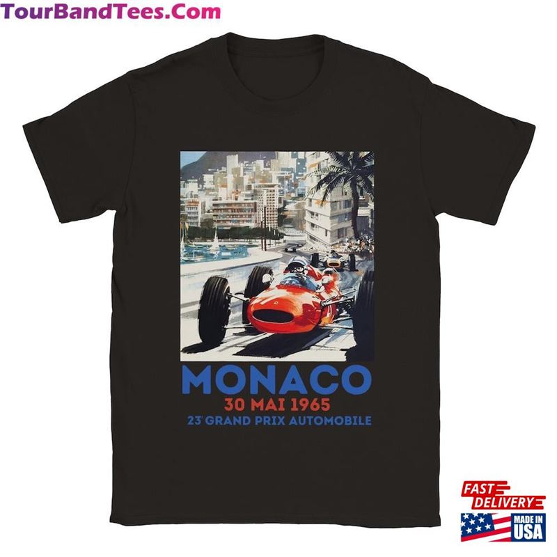 Monaco Grand Prix Formula Classic Unisex Crewneck T-Shirt 29Uf147571 – Utopia Fashion