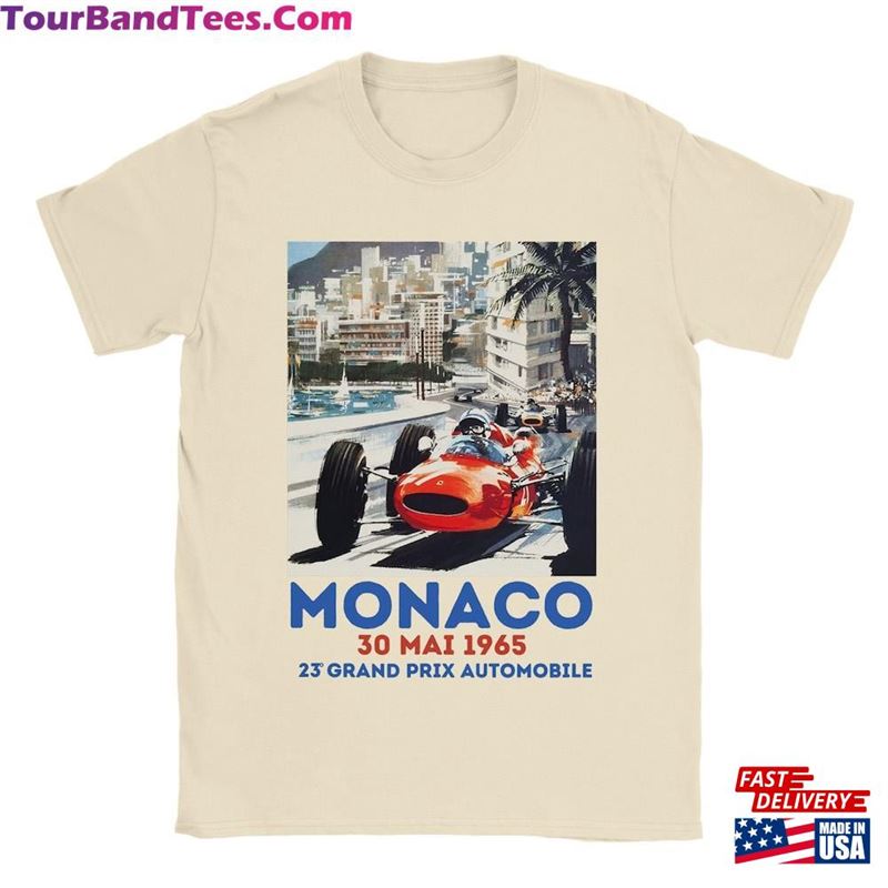 Monaco Grand Prix Formula Classic Unisex Crewneck T-Shirt 29Uf147571 – Utopia Fashion