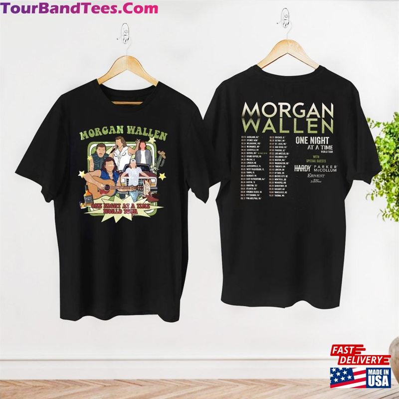 Morgan Wallen Tour T-Shirt One Night At A Time Country Music Unisex Hoodie 29Uf164055 – Utopia Fashion