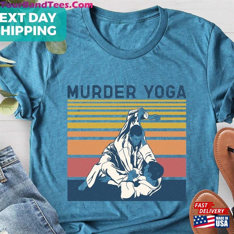 Murder Yoga Shirt Brazilian Jiu Jitsu T-Shirt Sweatshirt 29Uf157378 – Utopia Fashion