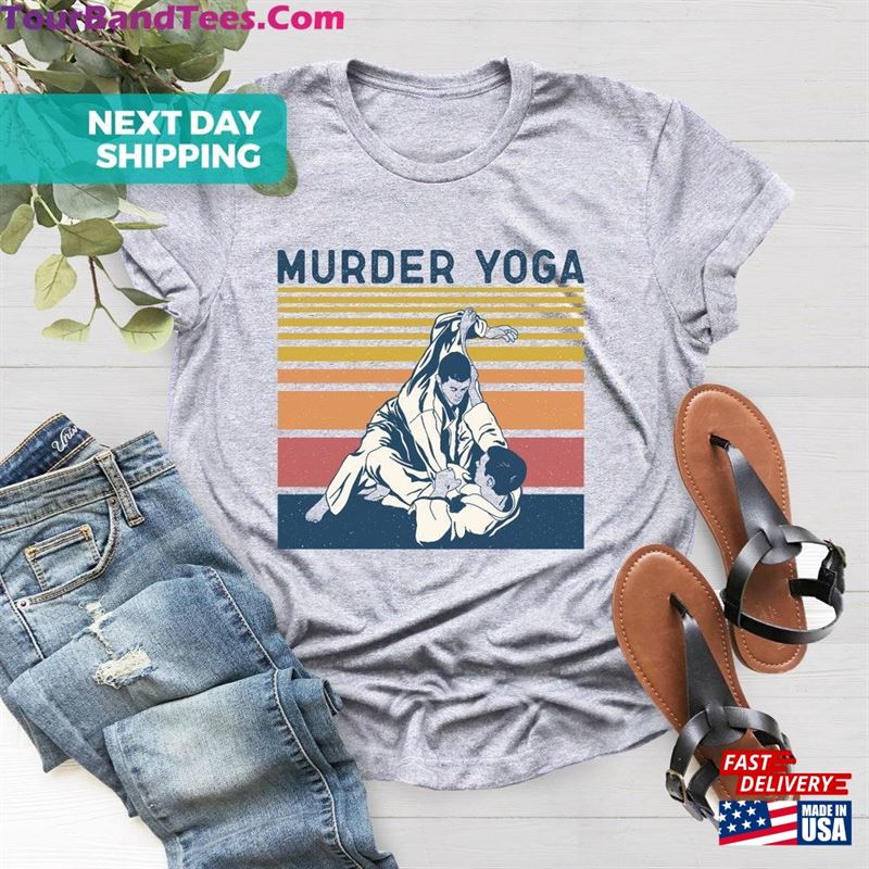 Murder Yoga Shirt Brazilian Jiu Jitsu T-Shirt Sweatshirt 29Uf157378 – Utopia Fashion