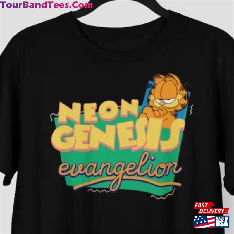 Neon Genesis Garfield Shirt Hoodie Unisex 29Uf164183 – Utopia Fashion