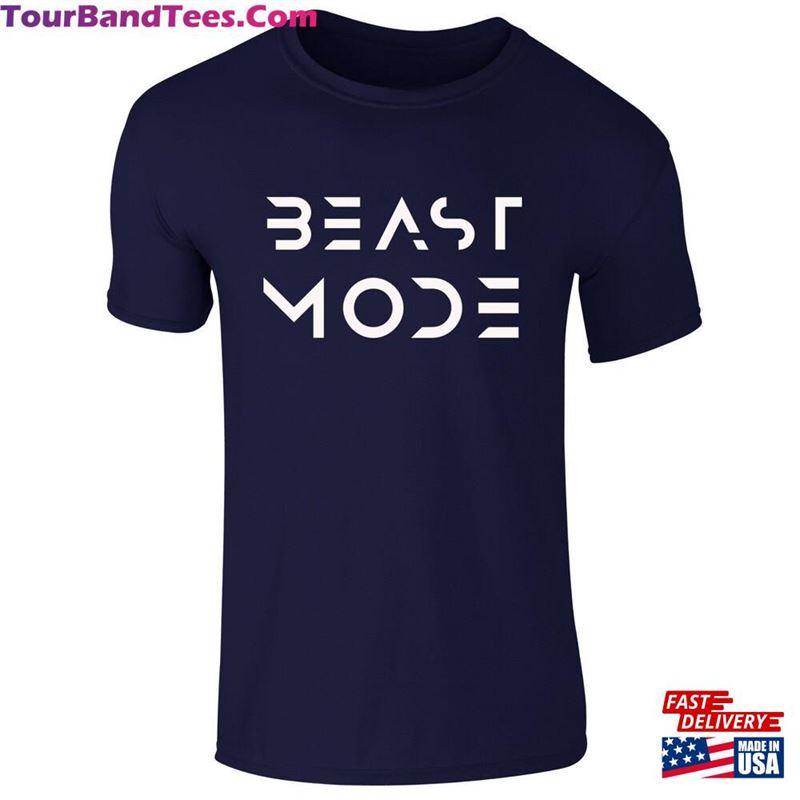 New Adults Mens Beast Mode Gym Workout Motivational T-Shirt Top S Xxl Classic 29Uf147380 – Utopia Fashion