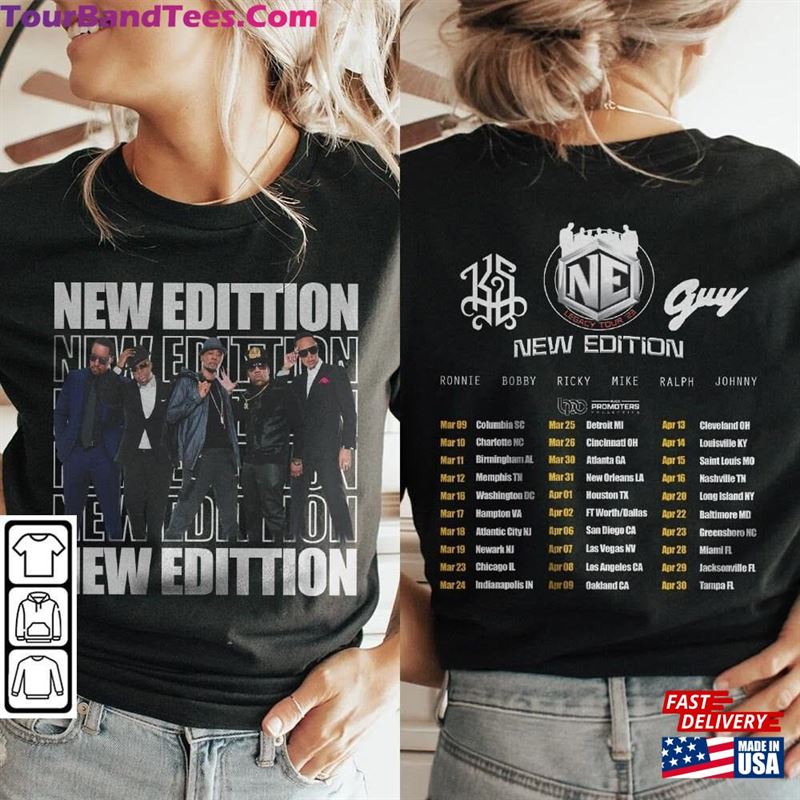 New Edition Legacy Tour Shirt Vintage T-Shirt Unisex 29Uf142307 – Utopia Fashion