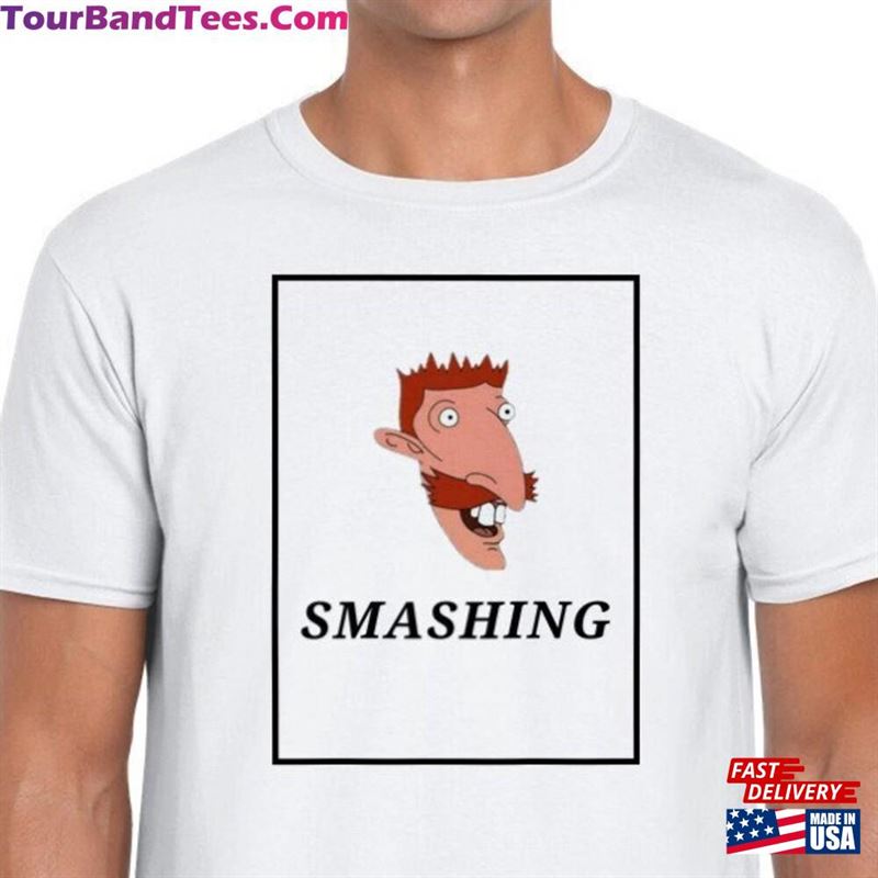 Nigel Thornberry’S Portrait With Quote Quot Smashing Sweatshirt T-Shirt 29Uf163672 – Utopia Fashion