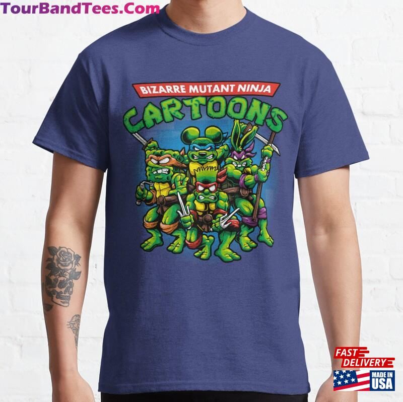 Ninja Cartoons Classic T-Shirt Unisex 29Uf164529 – Utopia Fashion