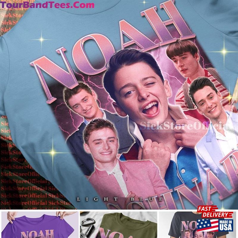 Noah Schnapp Shirt Vintage Rap 90S Hip Hop Style T-Shirt Unisex 29Uf147183 – Utopia Fashion