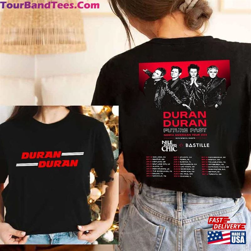 North American Tour Duran Future Past T-Shirt Concert Sweatshirt Unisex Classic 29Uf163990 – Utopia Fashion