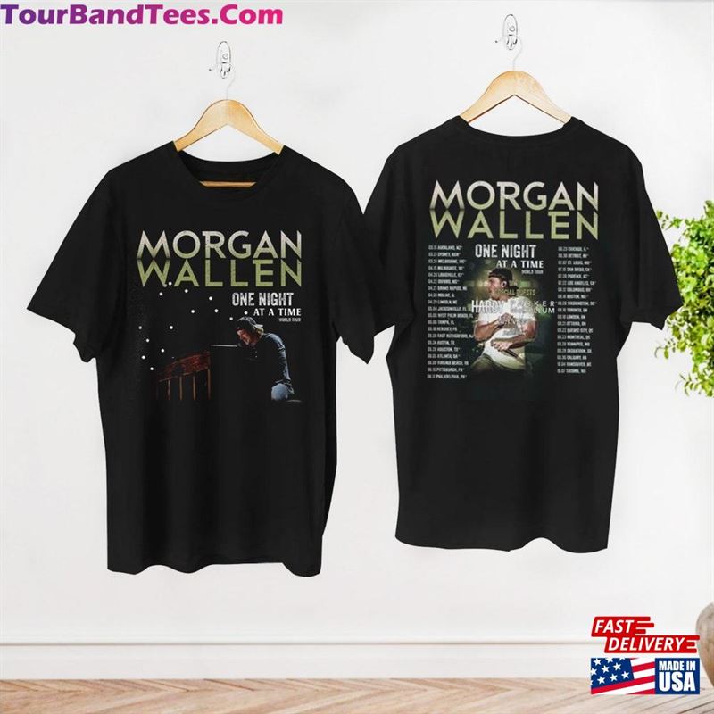 One Night At A Time Tour Shirt Morgan Wallen T-Shirt Country Music Hoodie 29Uf157331 – Utopia Fashion